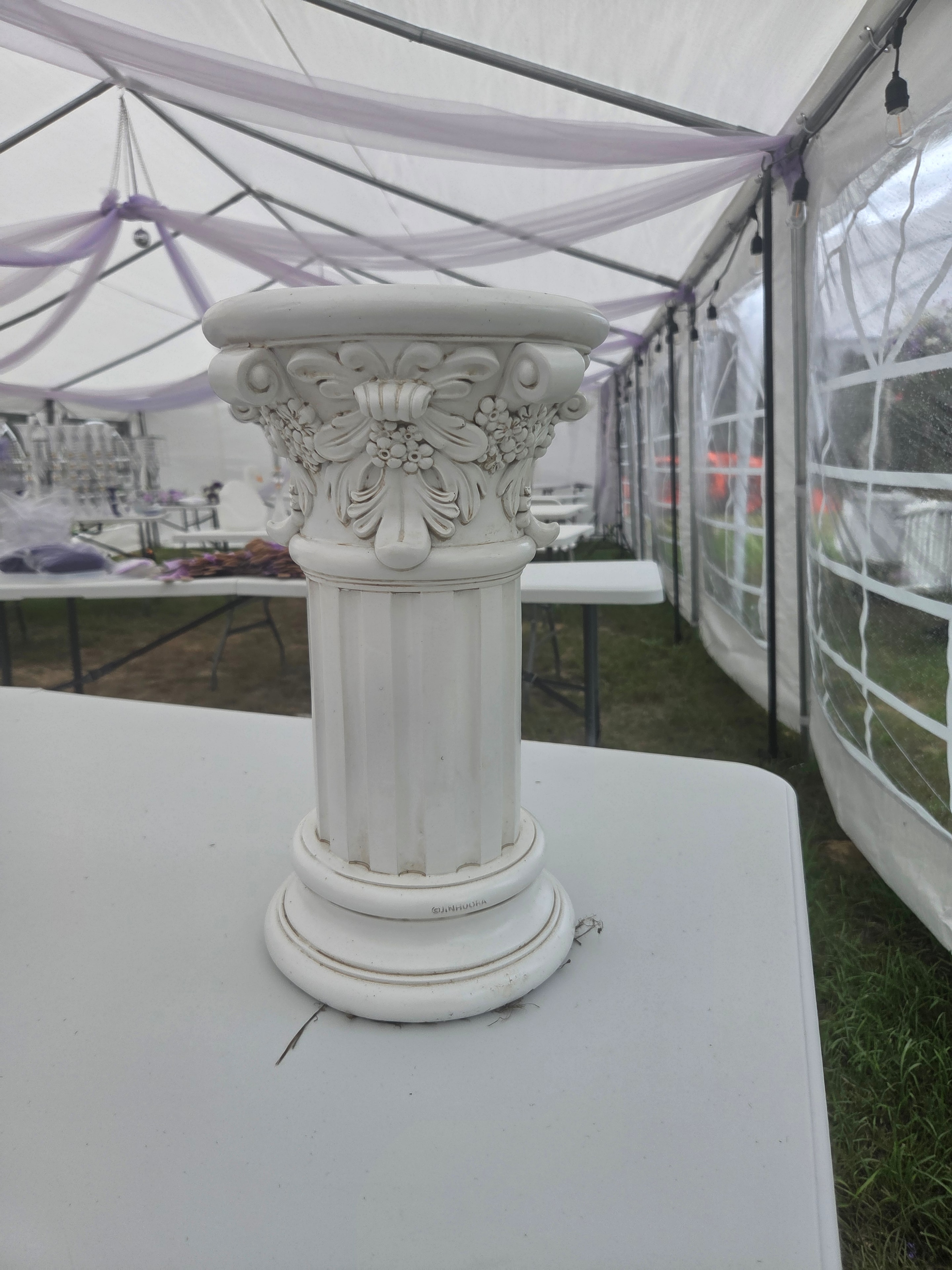 One of our tent setups